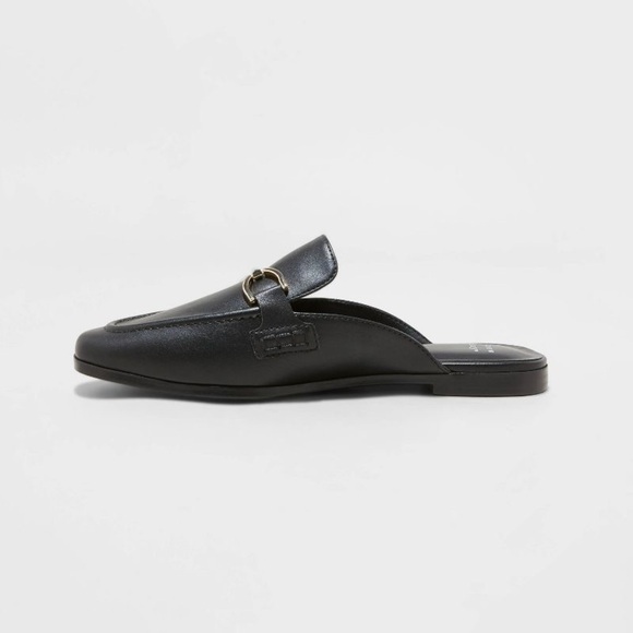 A NEW DAY SANDY MULE FLATS SIZE 8 BLACK - Picture 11 of 11